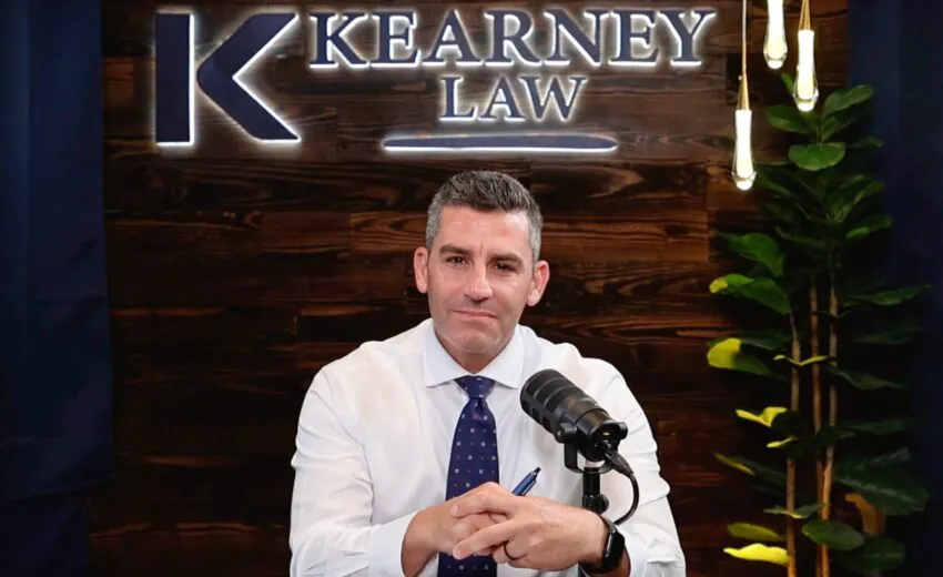 Kearney Law's, Now we Defend podcast studio built by Pixel & Hammer